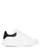 Alexander Mcqueen Calfskin Leather Sneakers With Contrast Heel