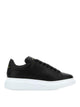 Alexander Mcqueen Oversized Black Leather Sneakers