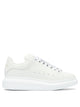 Alexander Mcqueen White Leather Rubber Sneakers