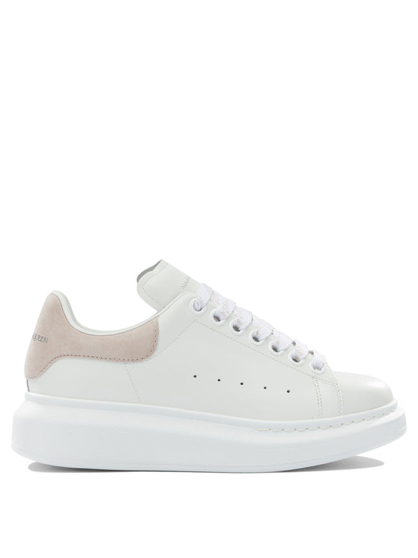 Alexander Mcqueen White Leather Rubber Sneakers