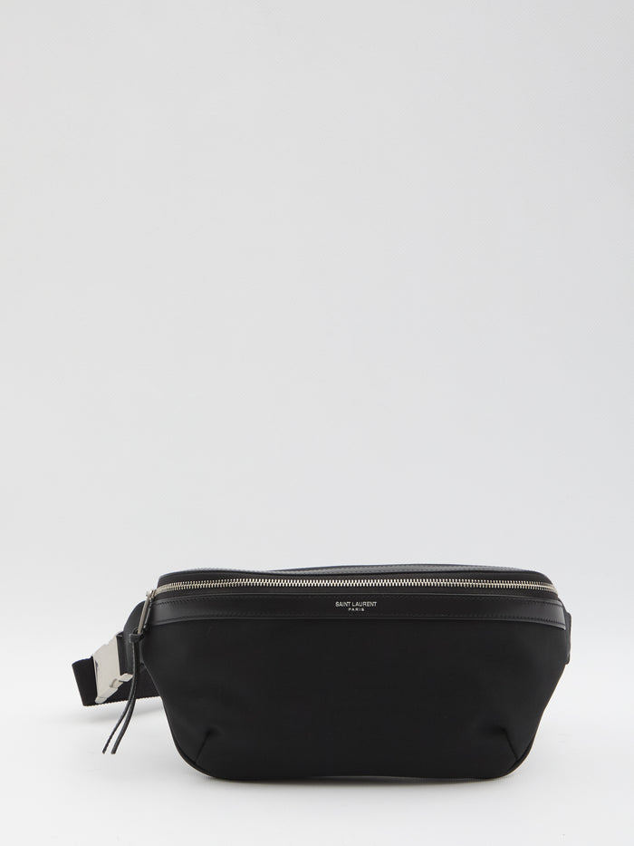 Saint Laurent Black Logo Waist Bag