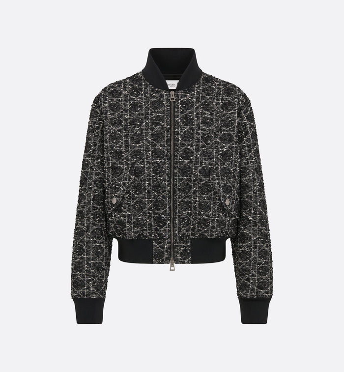 Dior Black Cotton Acrylic Coat
