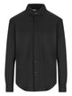 Xacus Black Long Sleeves Button Down