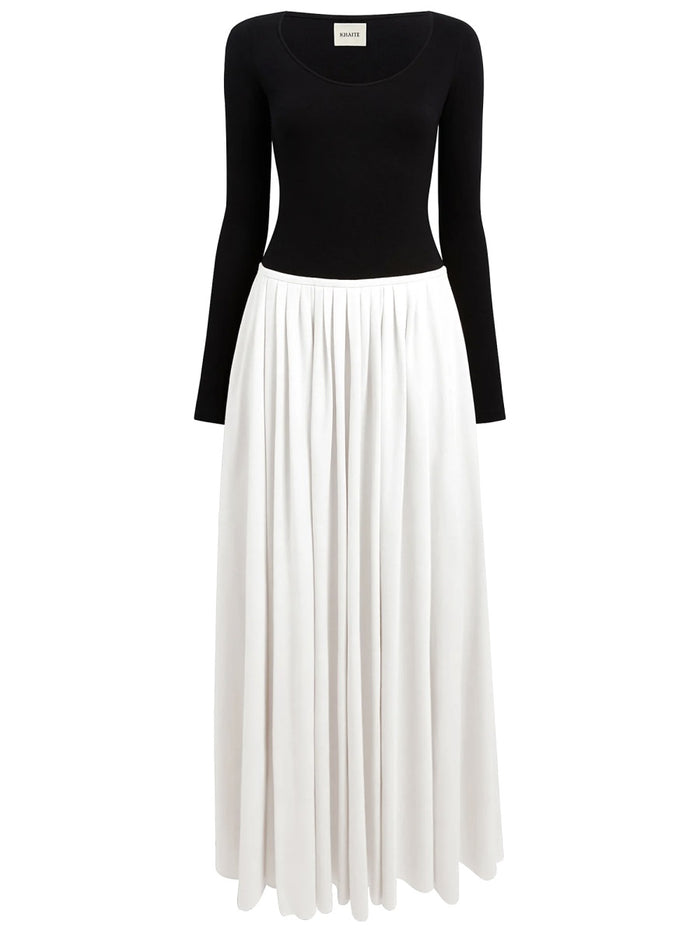 Khaite Brown Cotton Dress
