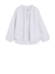 Aspesi White Blouse Shirt Long Sleeve