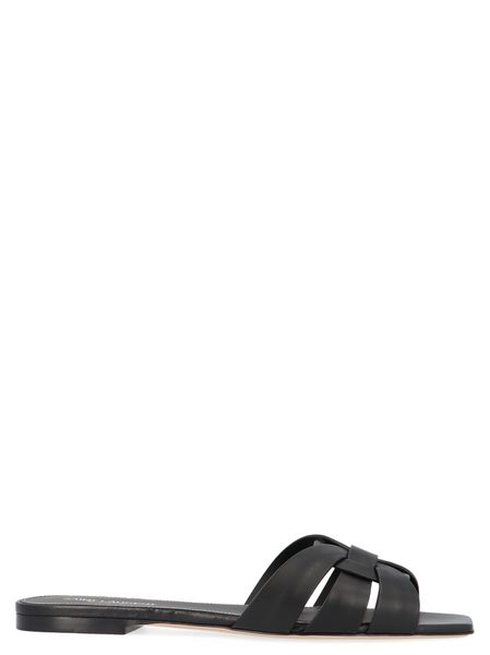 Saint Laurent Leather Flats