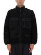 And Wander Black Polyester Wool Jacket