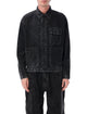 And Wander And Wander Black Textured Shirt Jacket