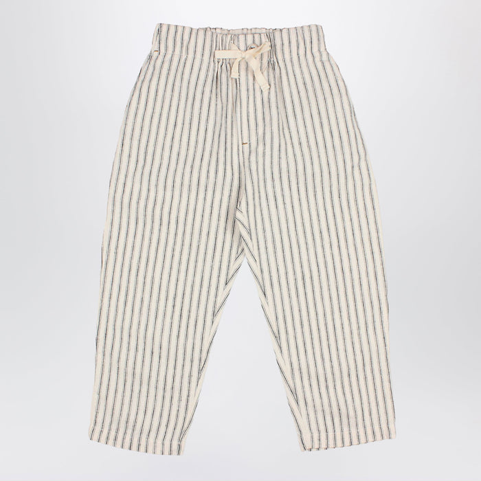 Búho Striped Linen Blend Trousers