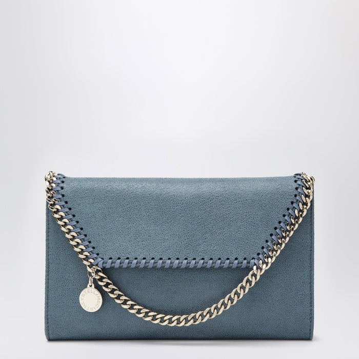 Stella Mccartney Light Blue Falabella Shoulder Wallet Bag