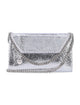 Stella Mccartney Stella Mccartney Falabella Wallet On Chain Silver
