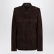 Prada Coffee-Coloured Suede Jacket