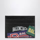 Balenciaga Black Leather Cash Card Holder