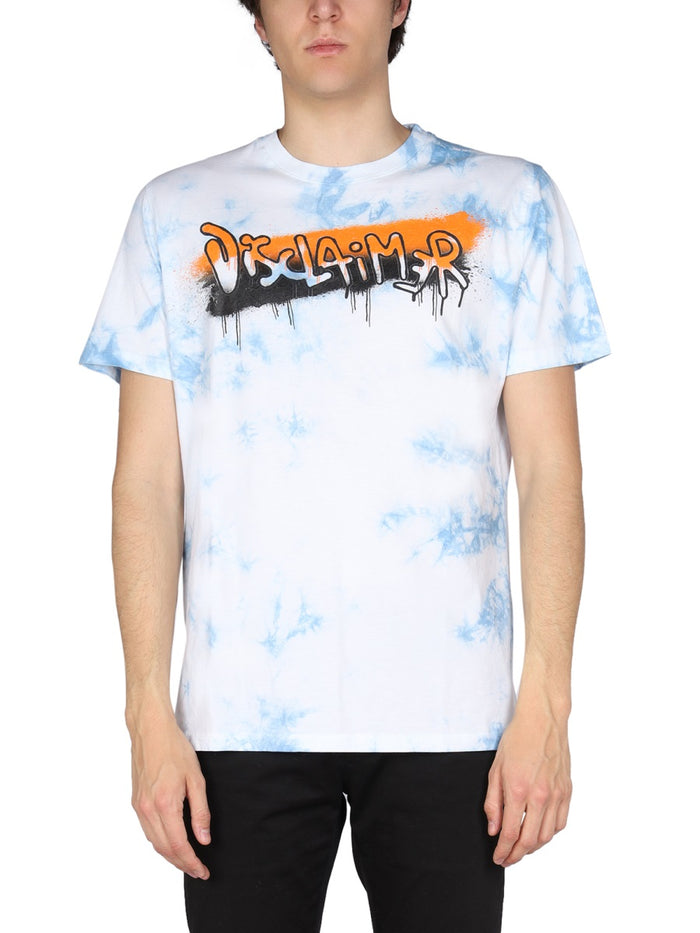 Disclaimer Logo Print T-Shirt