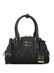 Miu Miu Black Nappa Leather Handbag