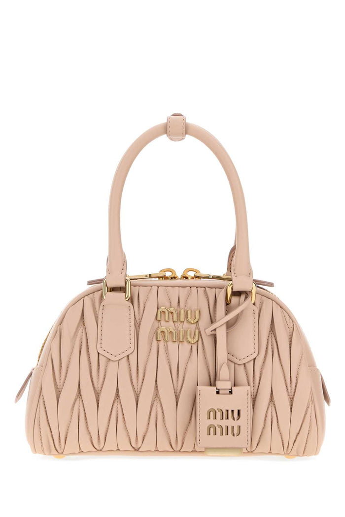 Miu Miu Pink Nappa Leather Arcadie Handbag