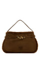 Miu Miu Brown Shearling Shoulder Bag