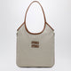 Miu Miu Ivy Canvas And Leather Bag