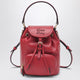 Miu Miu Small Red Leather Backpack
