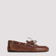 Miu Miu Unlined Bleached Leather Loafers