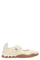 Miu Miu Tyre Technical Fabric And Suede Ballerinas