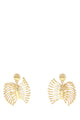 Miu Miu Gold Metal Earrings