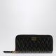 Miu Miu Large Black Quilted Nappa Leather Wallet
