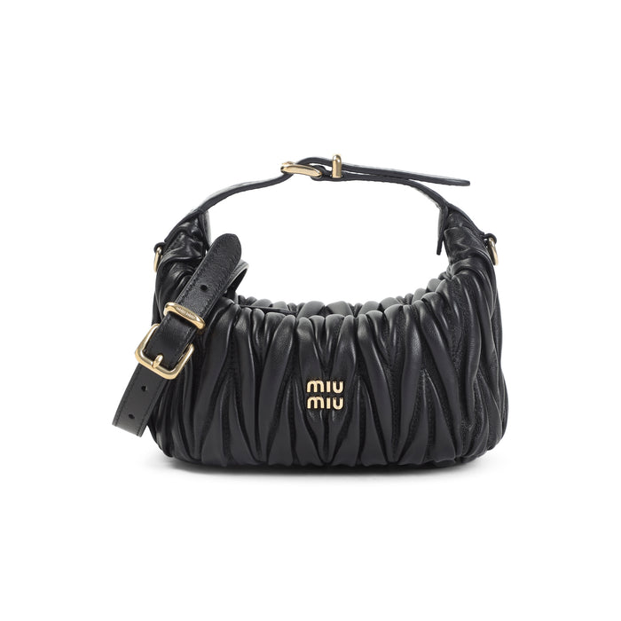 Miu Miu Matelassé Nappa Leather Pouch