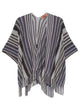 Missoni Zig-Zag Viscose Fringed Poncho
