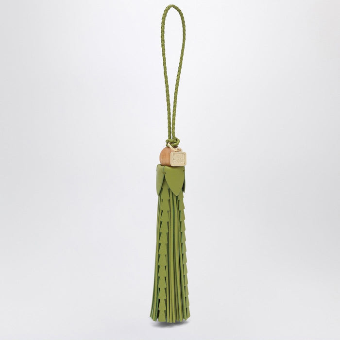 Miu Miu Green Ivy Trick In Tassel