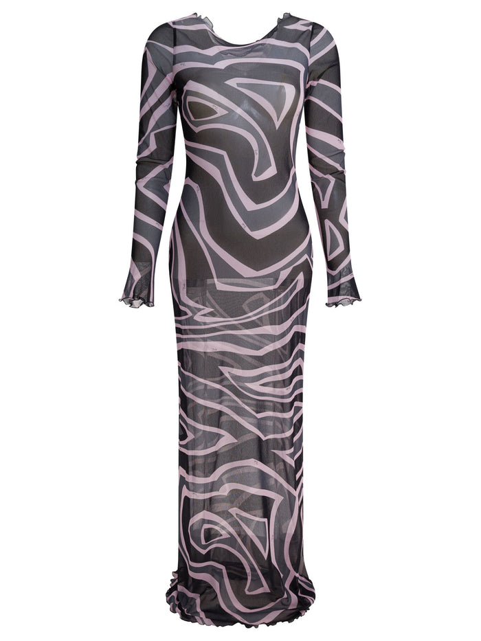 Emilio Pucci "Tulle" Long Dress