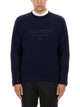 Valentino Garavani Dark Blue Wool Sweater