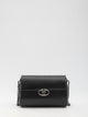 Valentino Garavani Black Leather Vlogo Shoulder