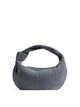 Bottega Veneta Blue Calfskin Jodie Cross Body Bag