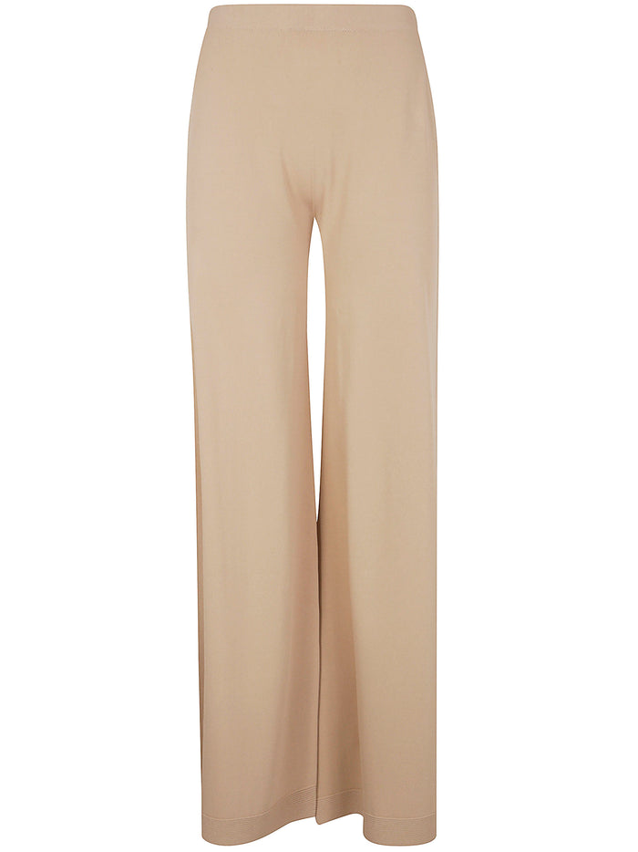 D.exterior Viscose Long Wide Trousers