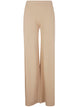 D.exterior Viscose Long Wide Trousers
