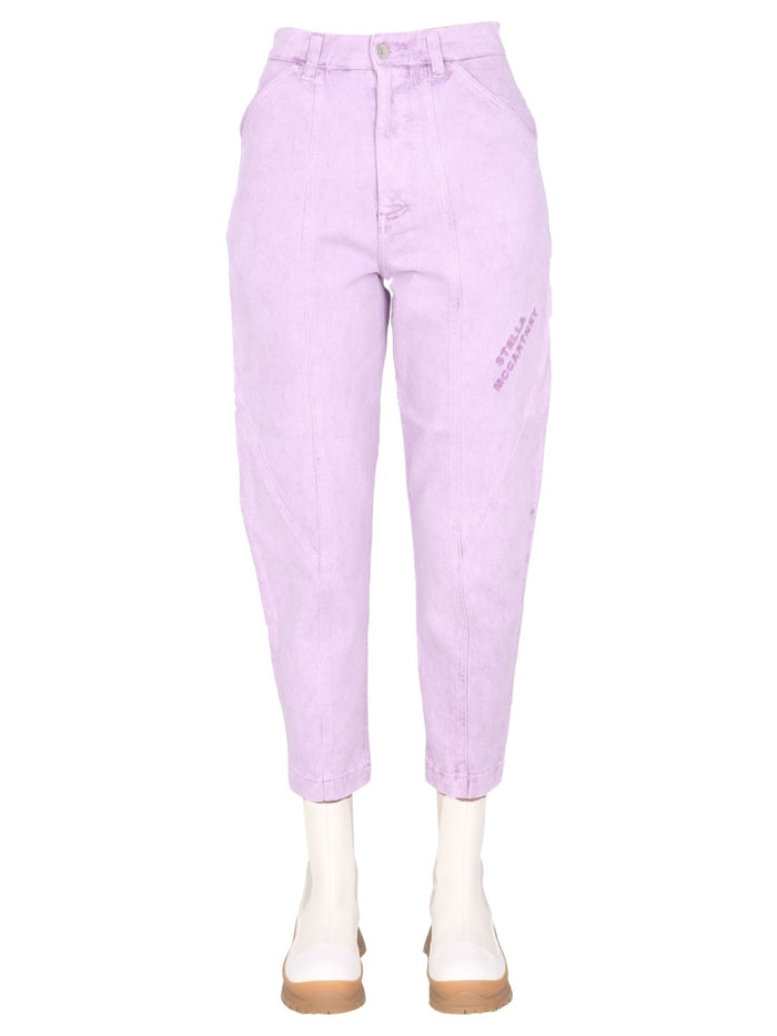 Stella Mccartney Jeans With Embroidered Logo