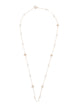 Tory Burch Collana "Kira" Con Logo E Perle