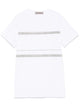 D.exterior Cotton Jersey Chain Drop T-Shirt