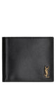 Saint Laurent Tiny Cassandre East/West Leather Wallet
