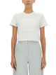 Max Mara T-Shirt With Logo Patch