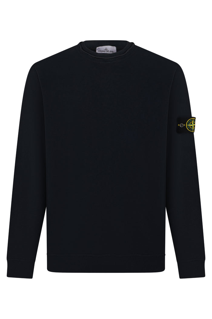 Stone Island Crew Neck Sweatshirt In Cotton