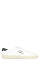 Saint Laurent White Leather Court Sl/06 Sneakers