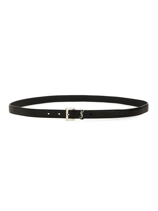Saint Laurent Cintura Cassandre Sottile