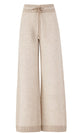 D.exterior Chalk White Wool Trousers