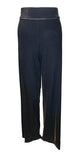 D.exterior Wenge Brown Wool Trousers