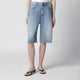 Róhe Classic Blue Denim Bermuda Shorts