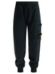 Stone Island Kids Black Cotton Trousers