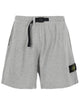 Stone Island Grey Cotton Shorts