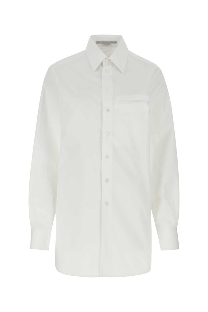 Stella Mccartney White Poplin Shirt